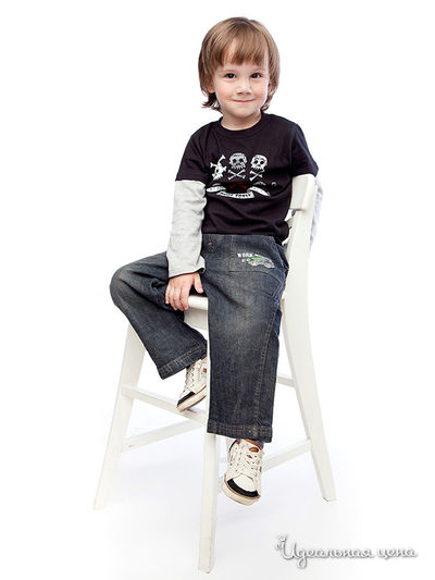 Лонгслив Lovedo, цвет черный, серый