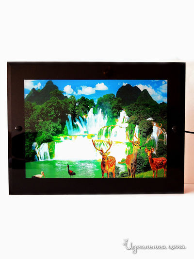Картина с подсветкой и звуком "Водопад" Vebtoy