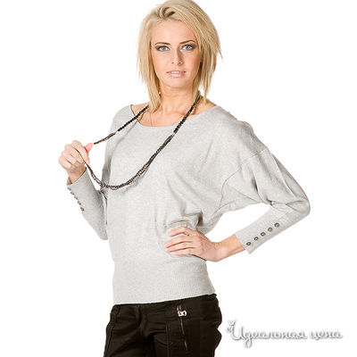 Джемпер ICHI, цвет цвет серый