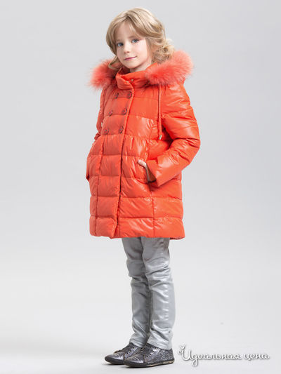 Полупальто Levin Force, цвет оранжевый