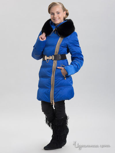 Пуховик Jan Steen, цвет синий