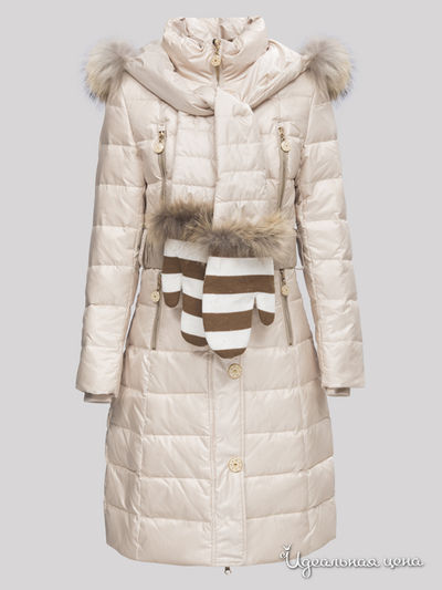 Пальто Levin Force, цвет молочный