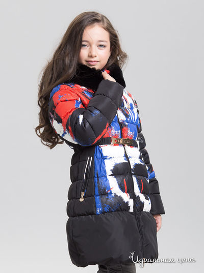 Пальто Steen Age, цвет синий, красный