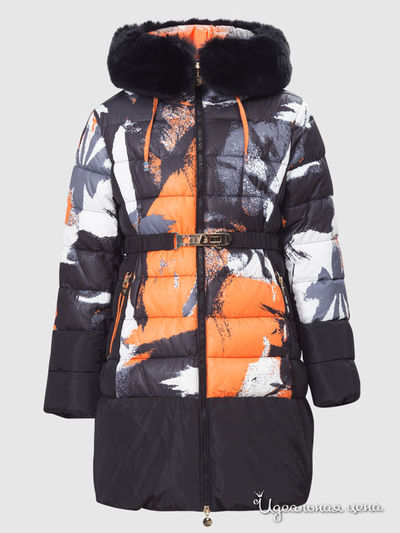 Пальто Steen Age, цвет серый, оранжевый