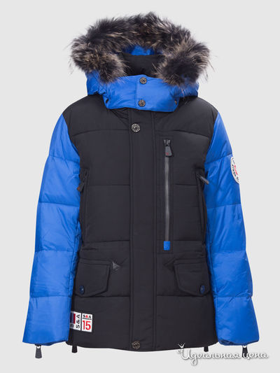 Куртка Steen Age, цвет черный, синий