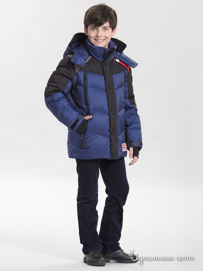 Пуховик Steen Age, цвет темно-синий