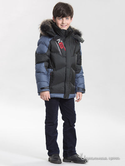 Пуховик Steen Age, цвет черный