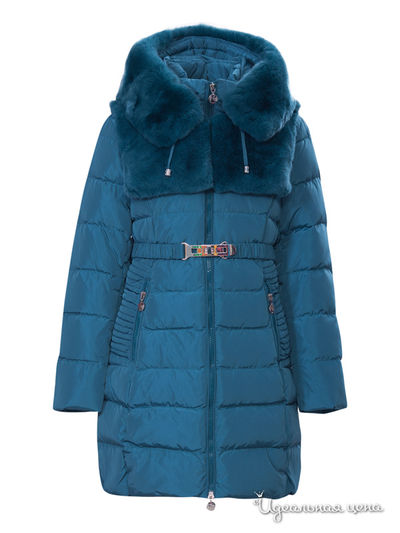 Пуховик Steen Age, цвет зеленый