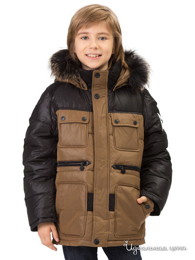 Куртка Steen Age, цвет хаки, черный