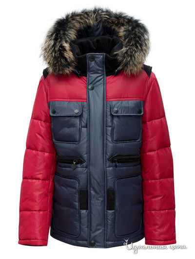 Куртка Steen Age, цвет синий, красный