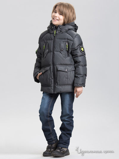 Пуховик Bilemi, цвет темно-серый