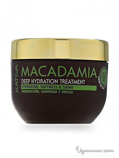 Маска интенсивно увлажняющая для волос, 250 мл, Kativa