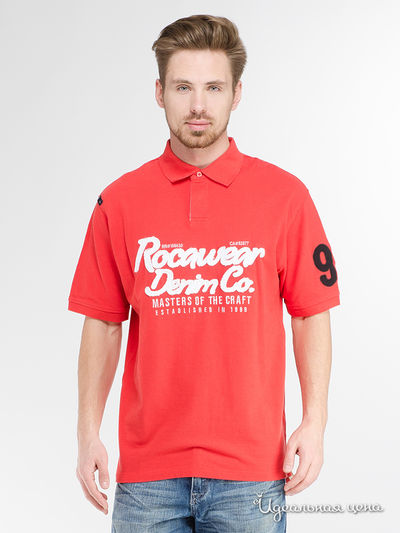 Поло Rocawear, цвет красный