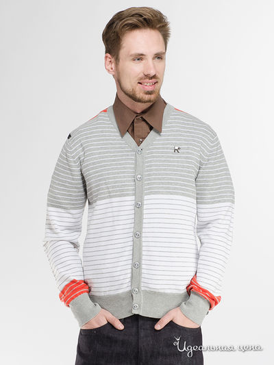 Кардиган Rocawear, цвет серый, красный