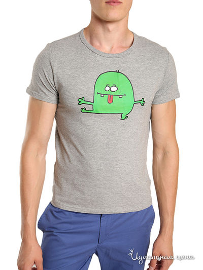 Футболка Incity, цвет серый, зеленый