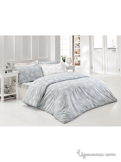 Комплект постельного белья 1,5- спальный Тет-а-Тет, цвет серый