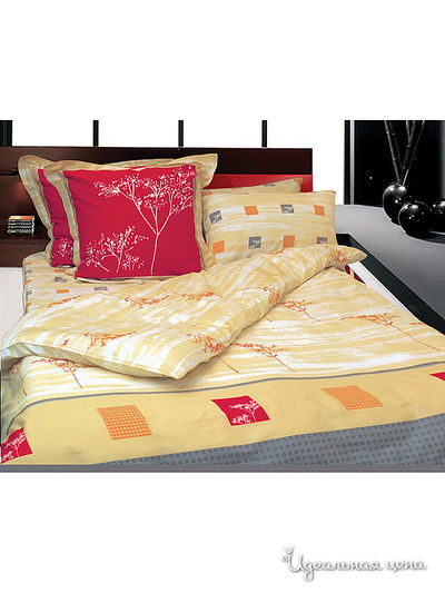 Комплект постельного белья двуспальный Тет-а-Тет, цвет мультиколор