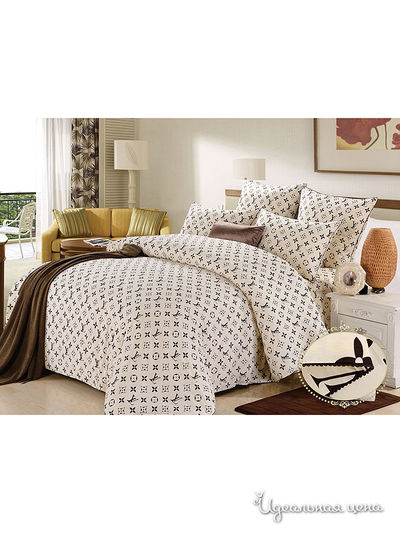 Комплект постельного белья 1,5-спальный Kazanov.A., цвет белый