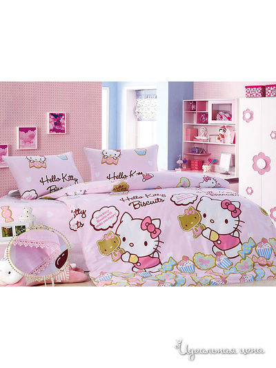 Комплект постельного белья 1,5-спальный (детский) Kazanov.A., цвет розовый