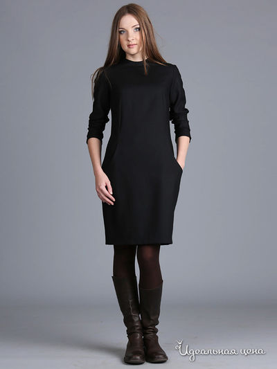 Платье ЭНСО, цвет черный