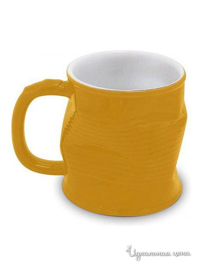 Мятая кружка, 0,32 л Ceraflame, цвет Желтый