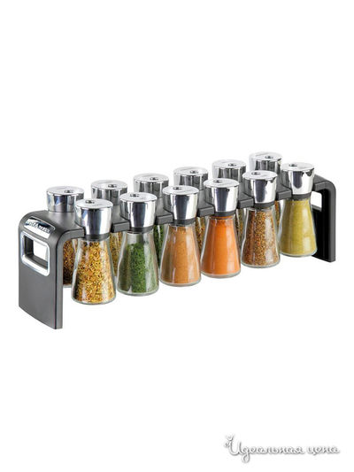 Полочка  для специй, 12 специй DKB Household/William Levene