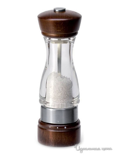 Мельница для соли DKB Household/William Levene, цвет темное дерево