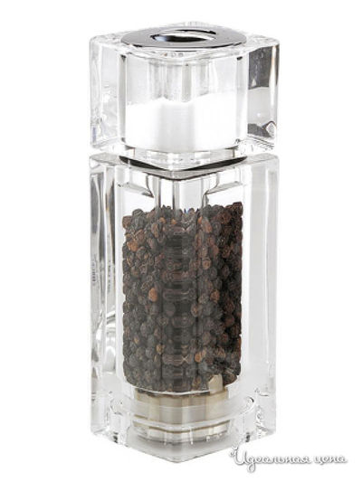 Мельница для перца и солонка DKB Household/William Levene, цвет прозрачный