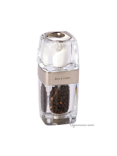 Мельница для перца и солонка DKB Household/William Levene, цвет прозрачный