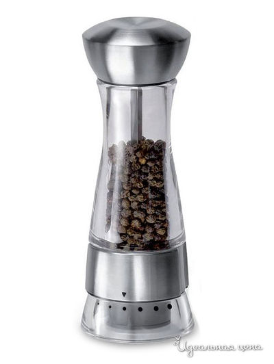 Мельница для перца DKB Household/William Levene, цвет прозрачный