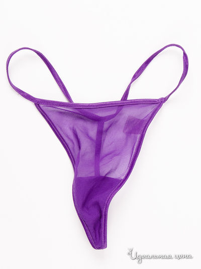 Трусы-стринги Victoria's Secret, цвет фиолетовый