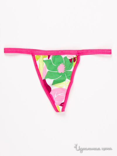 Трусы-стринги Victoria's Secret, цвет розовый