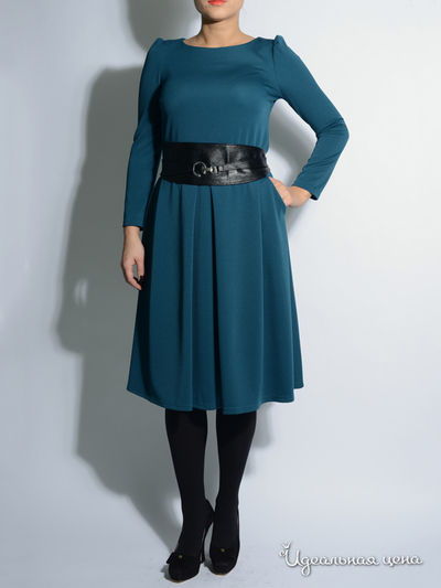Платье Eva Milano, цвет темно-зеленый