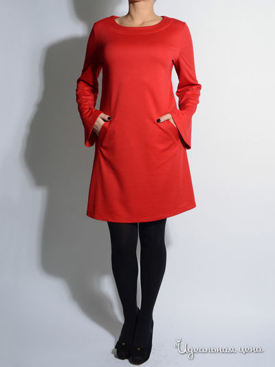 Платье Eva Milano, цвет красный
