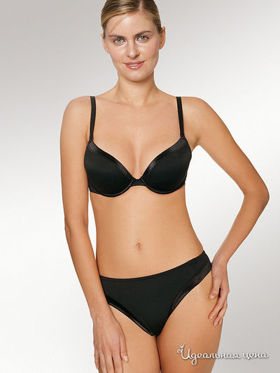Бюстгальтер пуш-ап с жесткой формованной чашкой Dalia Lisca, цвет черный