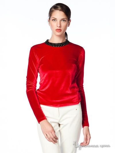 Блуза Moda Atesi, цвет красный