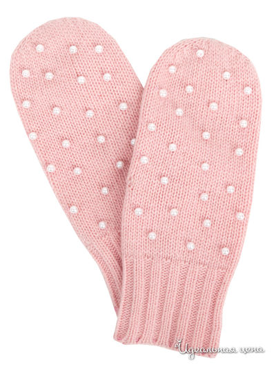 Варежки Gulliver, цвет розовый