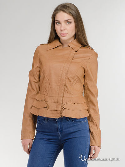 Куртка Ci Sono by Cavallini, цвет светло-коричневый