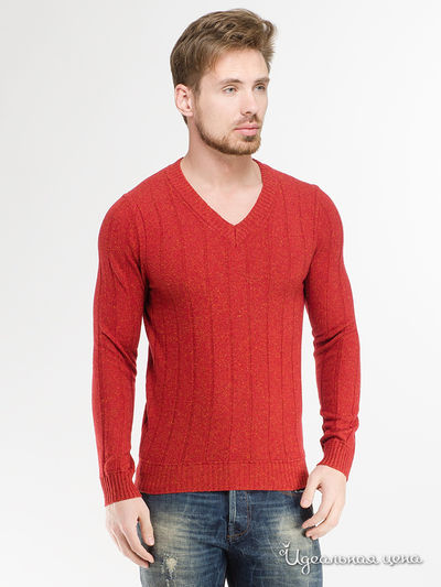 Пуловер Benetton, цвет красный