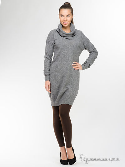 Платье Benetton, цвет серый