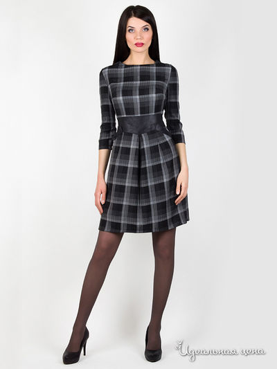 Платье Daloria, цвет серый, черный