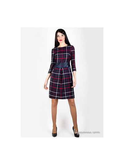 Платье Daloria, цвет синий, красный