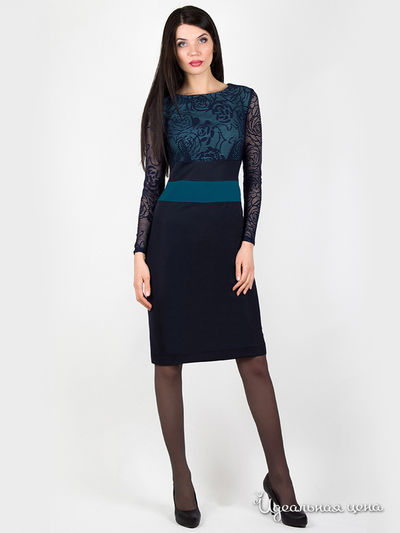 Платье Daloria, цвет синий, бирюзовый