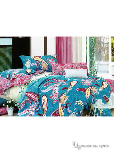 Комплект постельного белья семейный Текстильный каприз, цвет мультиколор