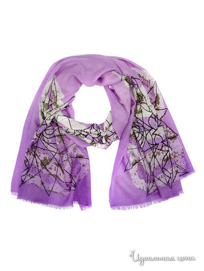 Палантин, 70*180 см Moltini, цвет сиреневый