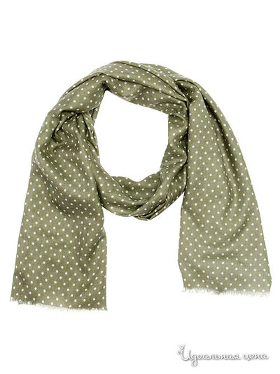 Палантин Moltini, цвет оливковый