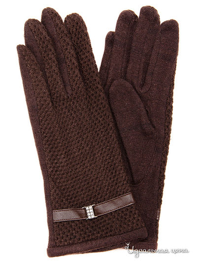 Перчатки Moltini, цвет коричневый