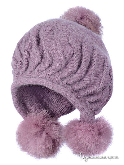 Шапка Moltini, цвет сиреневый