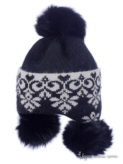 Шапка Moltini, цвет черный