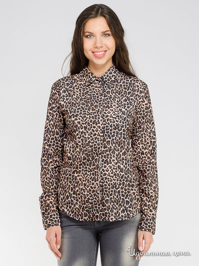 Рубашка Roberto Cavalli, цвет коричневый